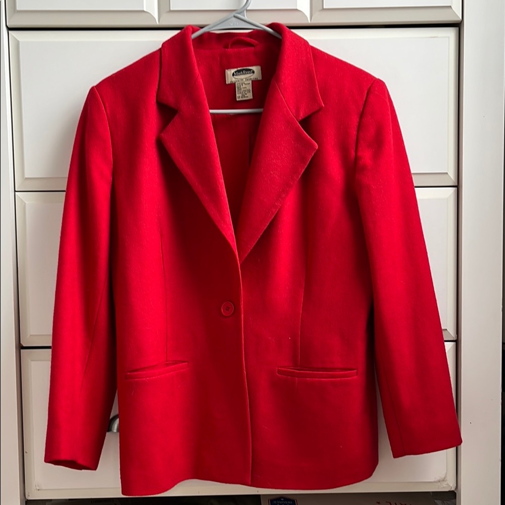 Vintage 100% Wool Blazer Jacket